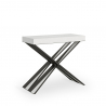 Console extensible design moderne table à manger blanche 90x40-300cm Diago Offre