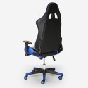 Chaise gaming ergonomique de bureau avec coussins et accoudoirs Adelaide Sky Catalogue