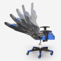 Chaise gaming ergonomique de bureau avec coussins et accoudoirs Adelaide Sky Caractéristiques