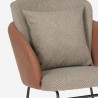 Moderne schommelstoel fauteuil met kussen Supoles Korting