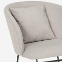 Moderne houten schommelstoel fauteuil met kussentje Houpa Kortingen