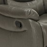 Fauteuil relax inclinable avec repose-pieds salon Panama Lux Modèle