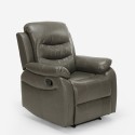 Verstelbare relaxfauteuil met voetensteun Panama Lux Korting