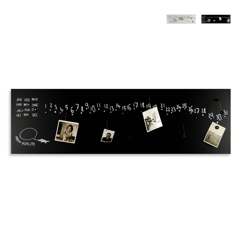 Tableau magnétique calendrier mural pour salon, cuisine, bureau Krok 2 Promotion Tableau magnétique calendrier mural pour salon, cuisine, bureau Krok 2 Promotion