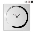 Horloge murale moderne 80x80cm décorative style japonais S-Enso Big Promotion