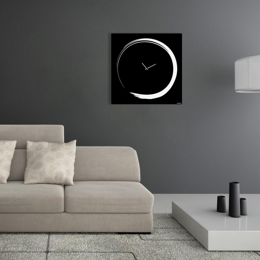 Horloge murale moderne 80x80cm décorative style japonais S-Enso Big Vente