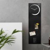 Horloge murale verticale calendrier magnétique tableau design S-Enso Vente