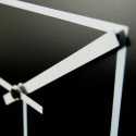 Horloge murale carrée 50x50 cm design géométrique minimal Cube Remises