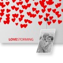 Tableau magnétique design cœur décoratif mural Lovestorming Réductions