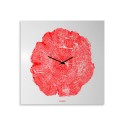 Horloge murale carrée design moderne minimaliste Tree of Life 