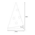 Magnetisch Whiteboard voor Bureau Modern Design Albero di Pitagora Voorraad