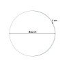 Horloge murale noire et or design moderne minimaliste ronde Black Moon Modèle