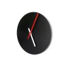 Horloge murale ronde design moderne minimal noir Trendy Remises