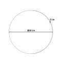 Ronde wandklok zwart modern minimalistisch design Trendy Catalogus