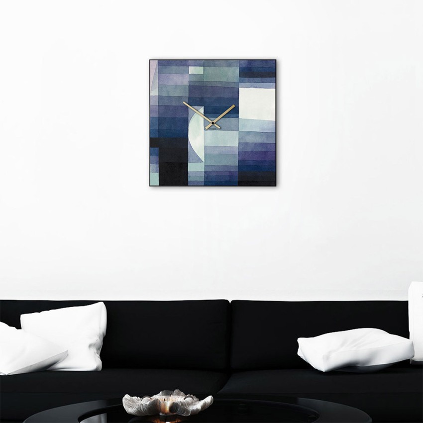 Vierkante wandklok 50x50 cm modern eigentijds design Klee Aanbieding