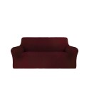 Housse de canapé 2 places avec accoudoirs en tissu élastique Fancy 