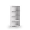 Bibliothèque design moderne bureau studio salon 4 compartiments blanc Offre