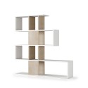 Bibliothèque séparatrice design moderne blanc bois Libkaf Offre