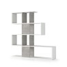 Étagère séparatrice design moderne double face gris blanc Libkaf Offre