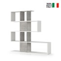 Étagère séparatrice design moderne double face gris blanc Libkaf Vente
