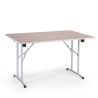 Multifunctionele eettafel met inklapbare poten 125x80cm catering Butterfly Aanbod