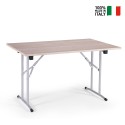 Multifunctionele eettafel met inklapbare poten 125x80cm catering Butterfly Verkoop