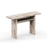 Console extensible 120x35-70cm table bureau bois vintage Oplà Remises