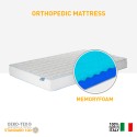 Half-tweepersoonsmatras 120x190 Memory foam orthopedisch Double Comfort M Verkoop