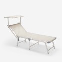 Opvouwbaar aluminium strandligbed Gabicce Gold 