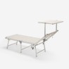 Opvouwbaar aluminium strandligbed Gabicce Gold 