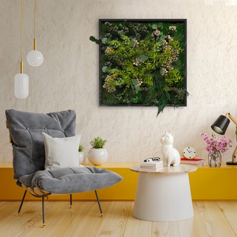 Plant schilderijen gestabiliseerde bloemen planten muur ForestMoss Persefone
