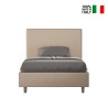 Lit une place et demie avec coffre 120x190 similicuir Focus P 