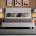 Moderne opbergbed 160x190 kunstleer Focus M Verkoop