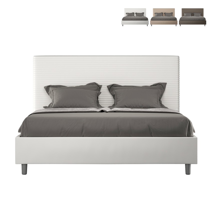 Moderne opbergbed 160x190 kunstleer Focus M Aanbieding