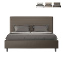 Moderne tweepersoonsbed 170x200 met opbergruimte kunstleer Focus M3 Afmetingen