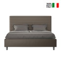 Moderne tweepersoonsbed 170x200 met opbergruimte kunstleer Focus M3 Kosten