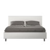 Moderne opbergbed tweepersoons 160x190 kunstleer Adele M Korting
