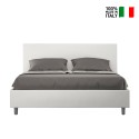 Moderne opbergbed tweepersoons 160x190 kunstleer Adele M Aanbod