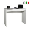 Rechthoekig wit design bureau 100x40 cm met lade Sidus Verkoop