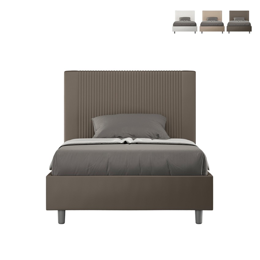 Frans twijfelaar bed met opbergruimte 120x190 kunstleer Goya P Afmetingen Frans twijfelaar bed met opbergruimte 120x190 kunstleer Goya P Afmetingen