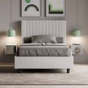 Frans twijfelaar bed 120x200 met opbergruimte in kunstleer Goya P1 Voorraad
