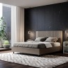 Tweepersoonsbed 160x200 met opbergruimte, moderne kunstleer Goya M1 Karakteristieken