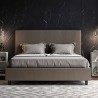 Tweepersoonsbed 160x200 met opbergruimte, moderne kunstleer Goya M1 Voorraad