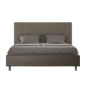 Tweepersoonsbed 160x200 met opbergruimte, moderne kunstleer Goya M1 Model