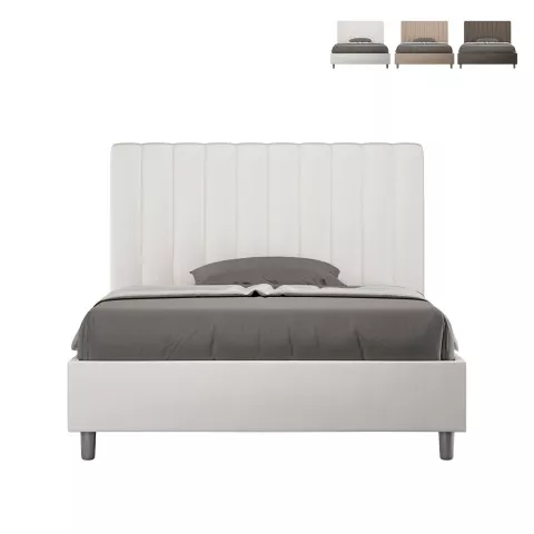 Frans twijfelaar bed 120x190 met opbergruimte in kunstleer Agueda P Aanbieding