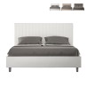 Lit coffre 160x190 double sommier design moderne Sunny M Catalogue